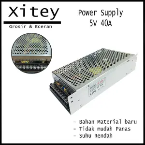 Power supply switching 5V40A trafo led 5v 40amper 200watt