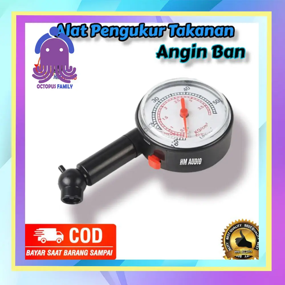Pengukur Tekanan Udara Ban - ALAT PENGUKUR TEKANAN ANGIN BAN UKUR MOBIL MOTOR