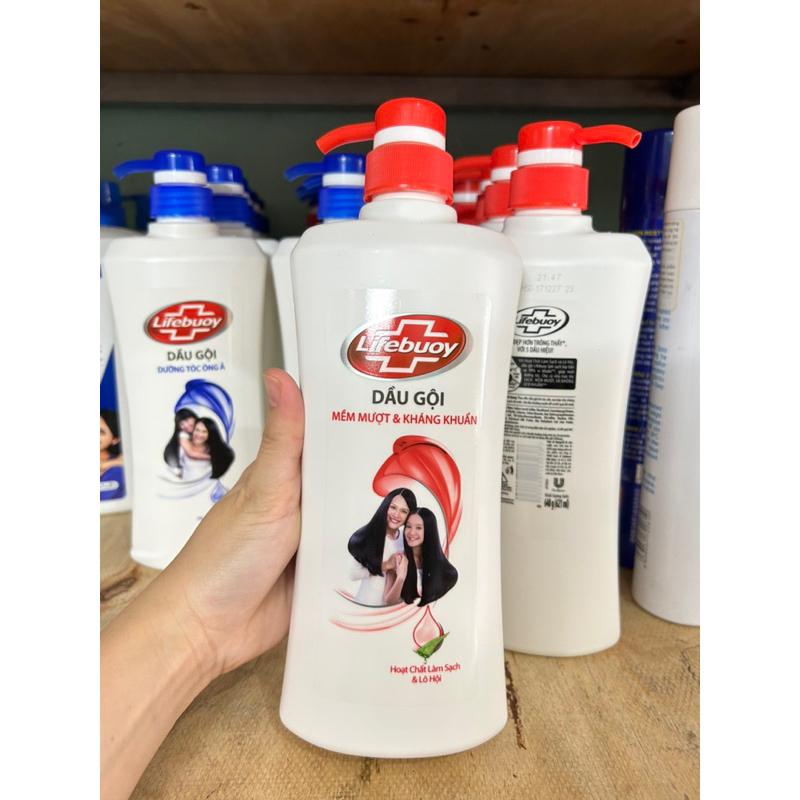 Dầu Gội Lifebuoy dưỡng tóc mềm mượt và kháng khuẩn 640g 1