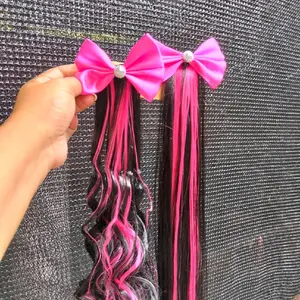 satu pcs jepit rambut anak/rambut palsu/jepit hilite