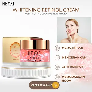 【BPOM】【HEYXl】【Kemasan Lama dan Baru akan dikirim acak 】Retinol Cream/Glowing Cream Tone up Cream/Makeup isolation Cream /Mencerahkanwarna kulit【30g】Penggunaan siang hari/Mencerahkan kulit wajah