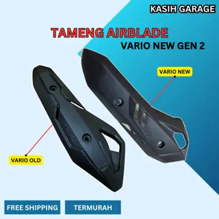 TUTUP TAMENG COVER KNALPOT AIRBLADE VIETNAM CARBON MOTIF NEW COVER TUTUP TAMENG KNALPOT VARIO SCOOPY PCX HUGEER AIRBLADE SPION PCX SPION X1 COPY CMS