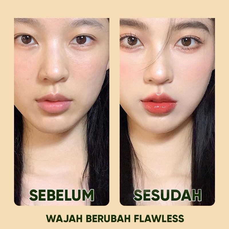 Puff Sponge Bedak Cair Spons Foundation Wajah Profesional Ekstra Besar Ekstra Tebal 7cm Lembut Dan Alami Blender sponge lokal 5