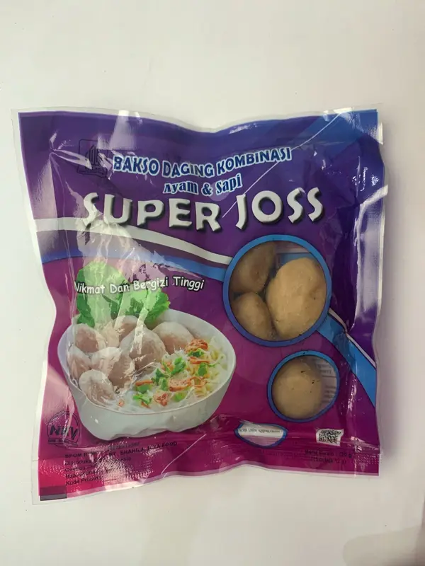 Bakso SUPERJOSS isi 10 Butir Berat 120 Gram Baso Pentol Dging Sapi Dan Ayam 3