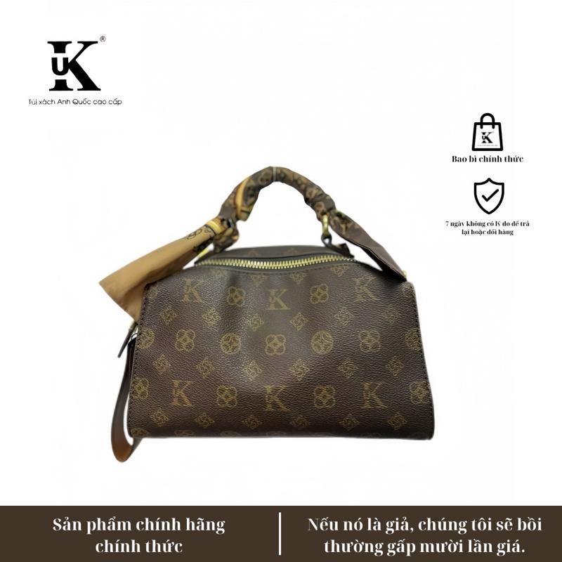 6363 Túi xách da mềm UK xách tay dáng hộp ngăn rộng trẻ trung- Kích thước : 25*12*15 - Màu nâu - Phù hợp cho đi làm đi chơi đi công việc - Bảo hành 1 năm về da Bag Nữ