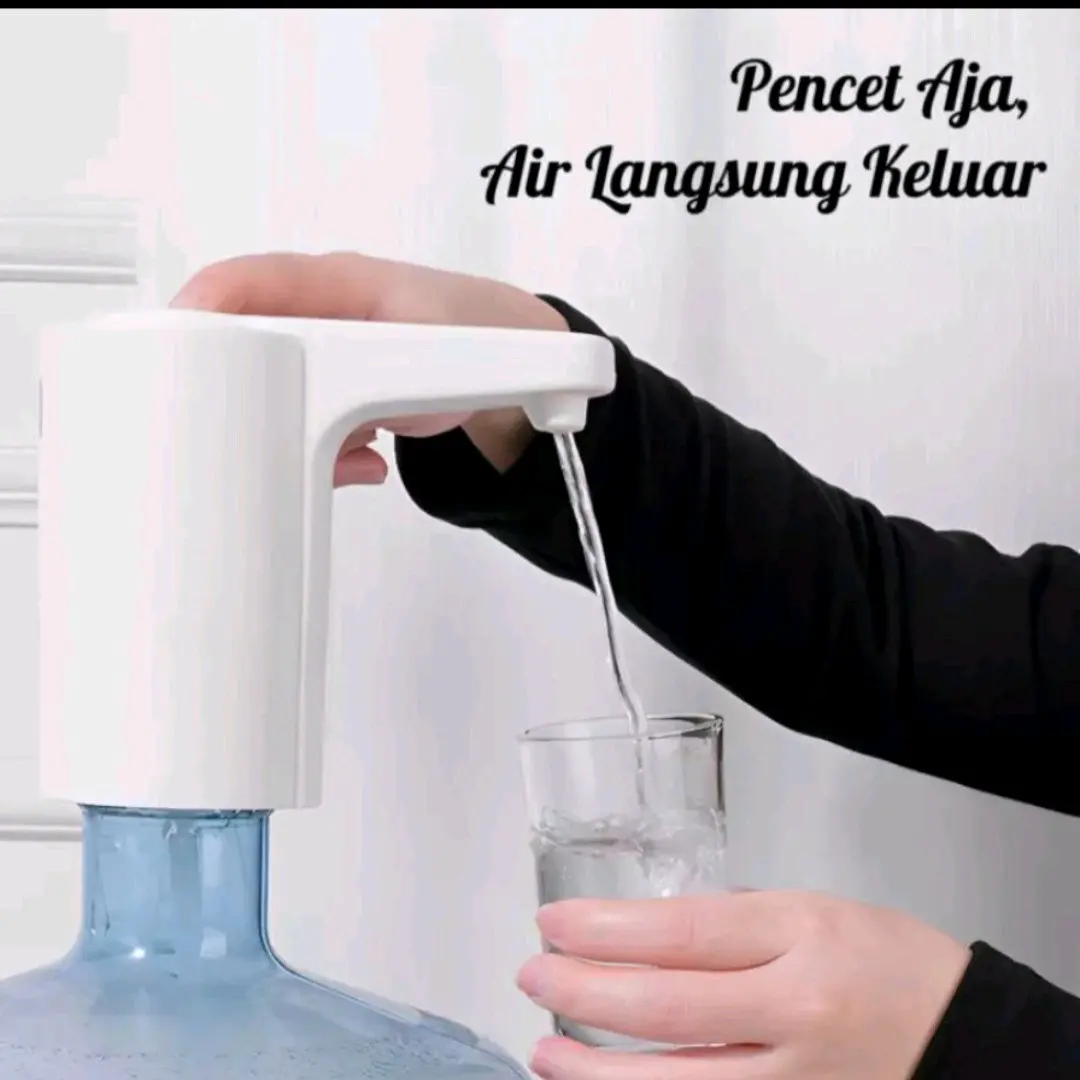 POMPA AIR GALON ELEKTRIK LISTRIK PORTABLE PERMIUM  Water