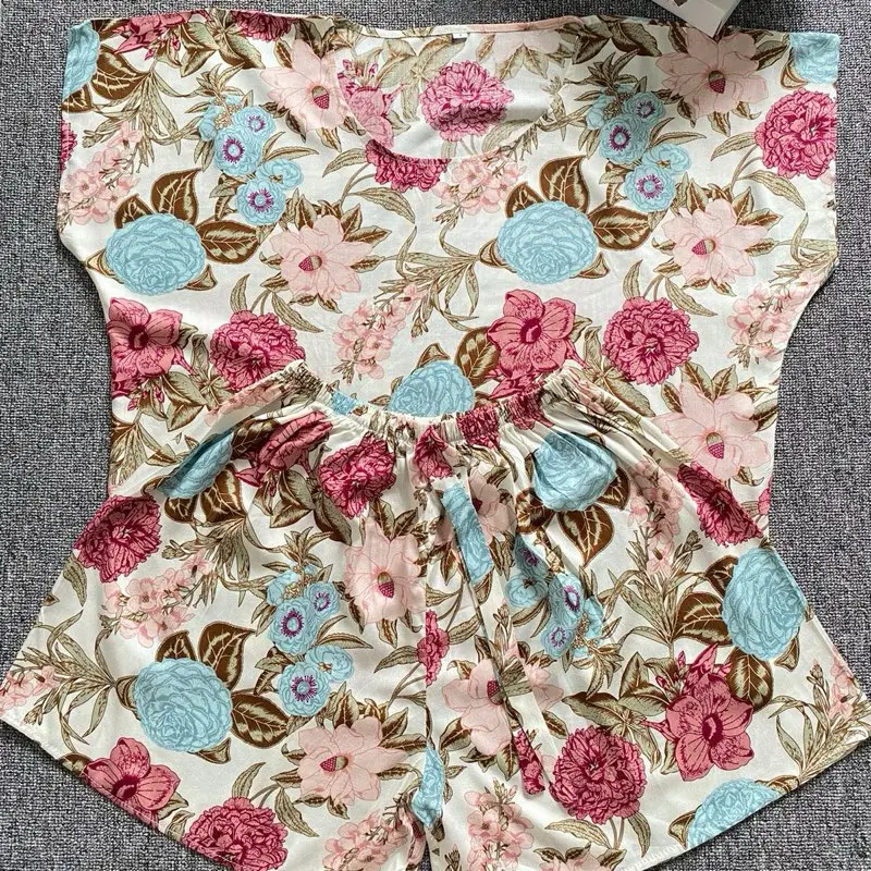 Baju Tidur Celana Pendek Wanita Bahan Rayon Piyama Katun Santai