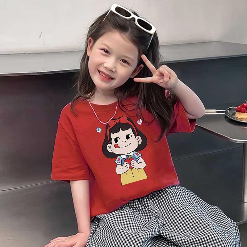 Tshirt Anak Kekinian Laki-laki dan Perempuan Reguler Fashion Fit 6 - 13 Thn K032 1