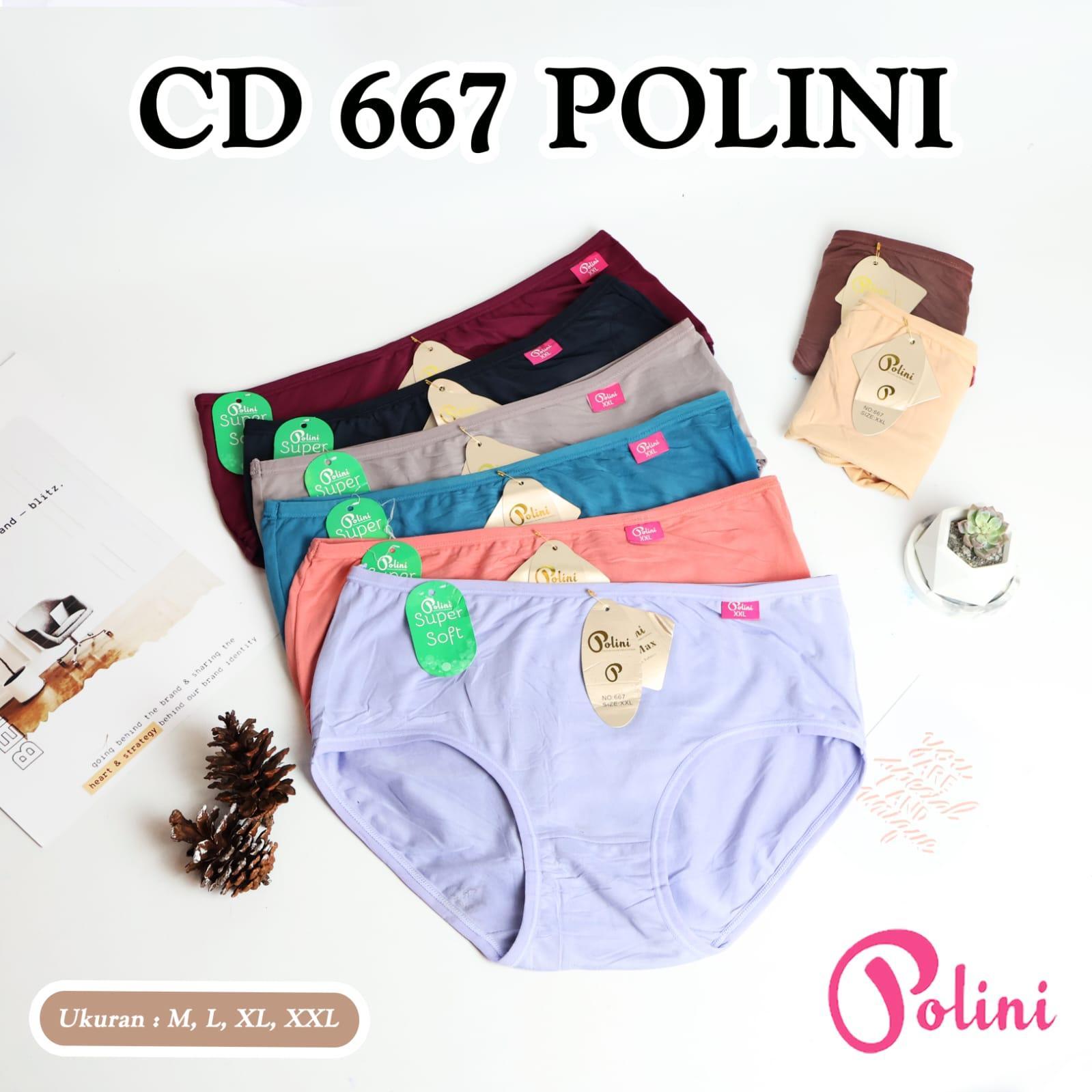 SPECIAL LIVE - Paket HEMAT 3,6&12Pcs Celana Dalam Wanita Katun Pakain Dalam Wanita Basic Panties 667