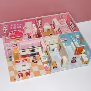 Paketan 4 Ruangan Puzzle 3D Foam Baby Besar & Kecil