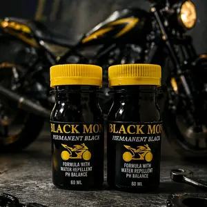 Black Mon Penghitam Body Motor Mobil Ban Kenalpot Water Repellent PH Balance Hitam Permanent - Car