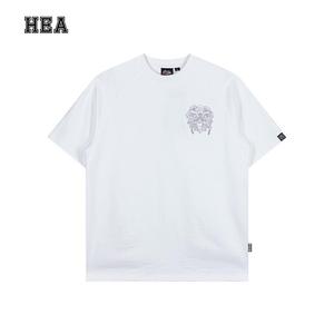 เสื้อยืดคู่รัก เฮฟวีเวท ผ้าฝ้าย 100% Unisex พลัสไซส์ สไตล์สตรีท ชุดฤดูร้อน พิเศษ ขายดีที่สุด คอกลม สั้น ทรงหลวม มาใหม่ เหมาะสำหรับเล่นกีฬา