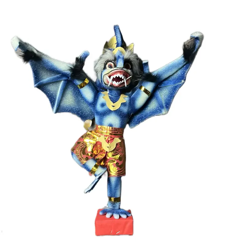 Ogoh-ogoh mini Kelelawar biru termurah di Bali Toys (Tanpa Lampu)
