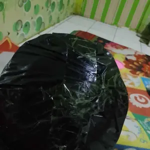 Piring Makan Plastik Motif BUNGA Anyaman Satuan (1 PCS)