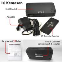Gambar PX HD2-417 HDMI Switcher 4K 3D Full HD High Quality IR Remote Control dari Vidsen Online Kota Administrasi Jakarta Pusat 5 Tokopedia