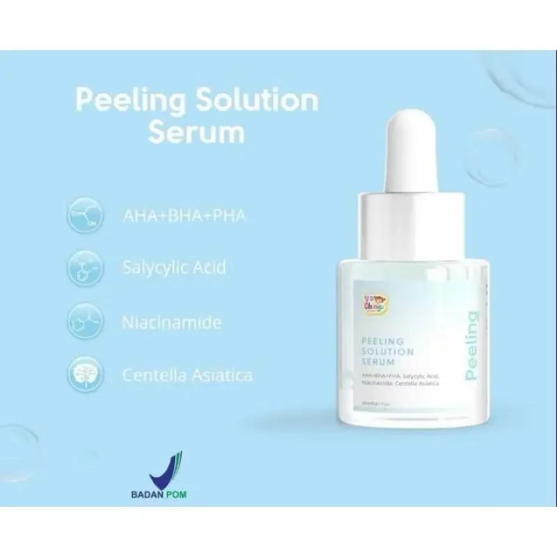 Serum Wajah CHINGU by Kiyowo 20ML BPOM Approved untuk Mencerahkan dan Merawat Kulit - Berjerawat, Ceramide, Essence, Perawatan, Aging, Pencerah 2