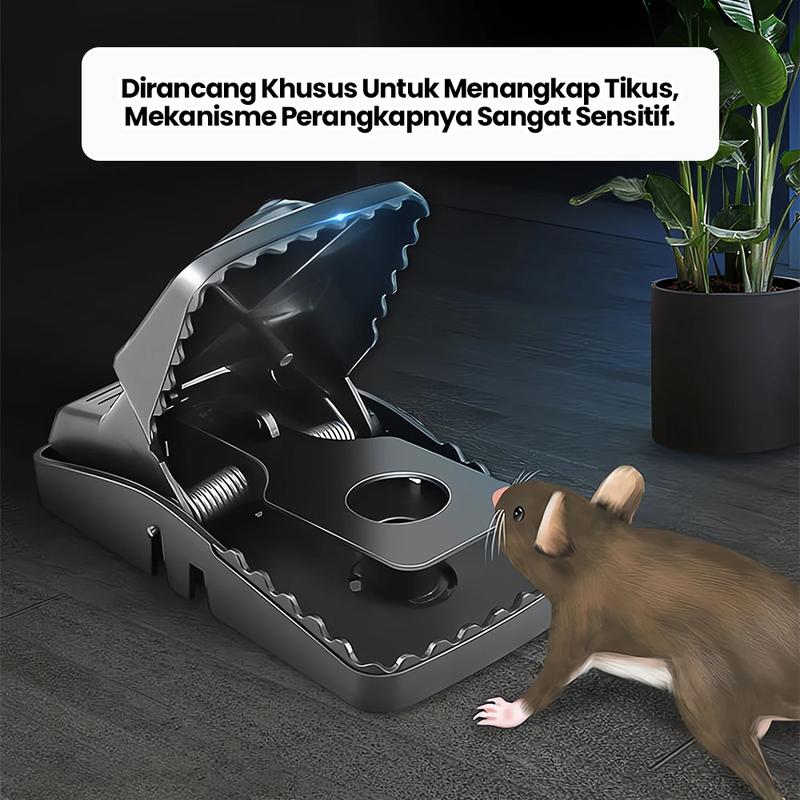 Product Introduction of SAEID PAKET 3 PCS - Alat Jebakkan/Alat Jepitan Jebakkan Tikus Hama Di Rumah Got Dan Halaman Rumah 12