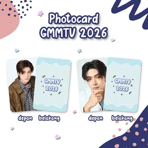 Photocard gmmtv 2026 thai actor aktor thailand 2 sisi glossy