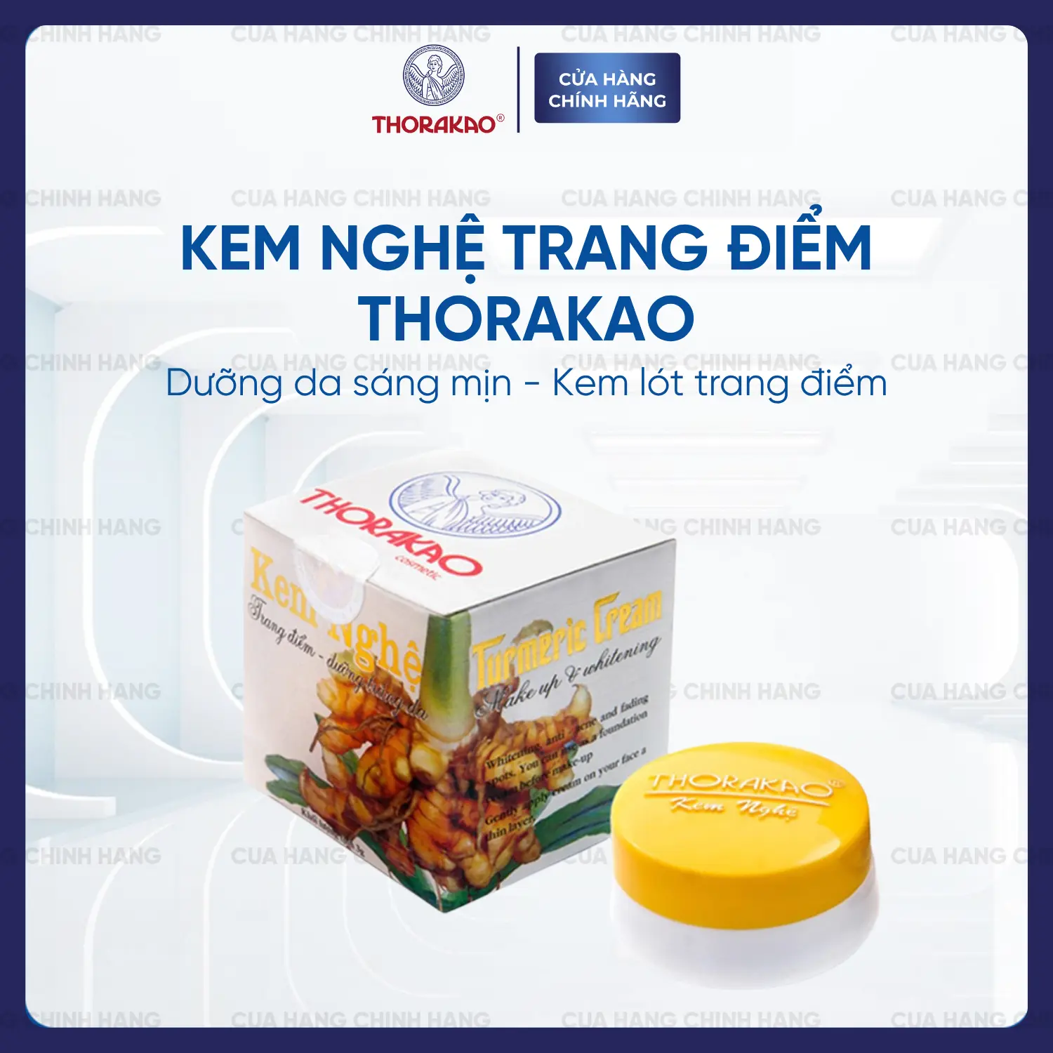 Kem Nghệ Trang Điểm Trắng Da Thorakao 3G