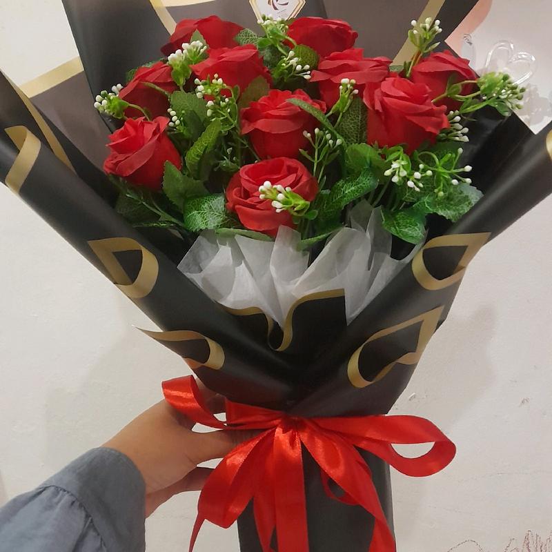 Buket Bunga Mawar/Buket Wisuda/Buket Tunanagan ( 4 ) 2