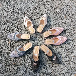 Sandal Pesta Anak Wanita Model Terbaru 2024 Fashion Bahan Premium PU Leather Sol Non Slip Warna Hitam Krem Abu Pink Tinggi Hak 2cm Size 26-35