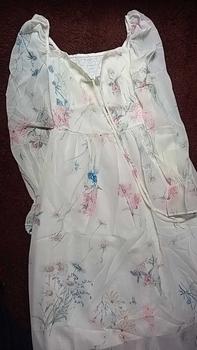 Product Review of Gaya Baru Gaun Sifon Lengan Panjang Fairy Dress Cantik from I**🌸 1