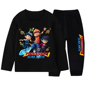 BOBOIBOY Piyama Setelan Baju Tidur Anak Laki Laki Viral Model Lengan Panjang Celana Panjang Size 3 Tahun - 10 Tahun Fashion Anak Outfit Anak Premium