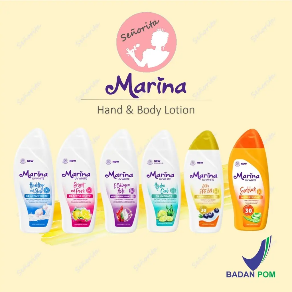 MARINA Hand & Body Lotion UV White