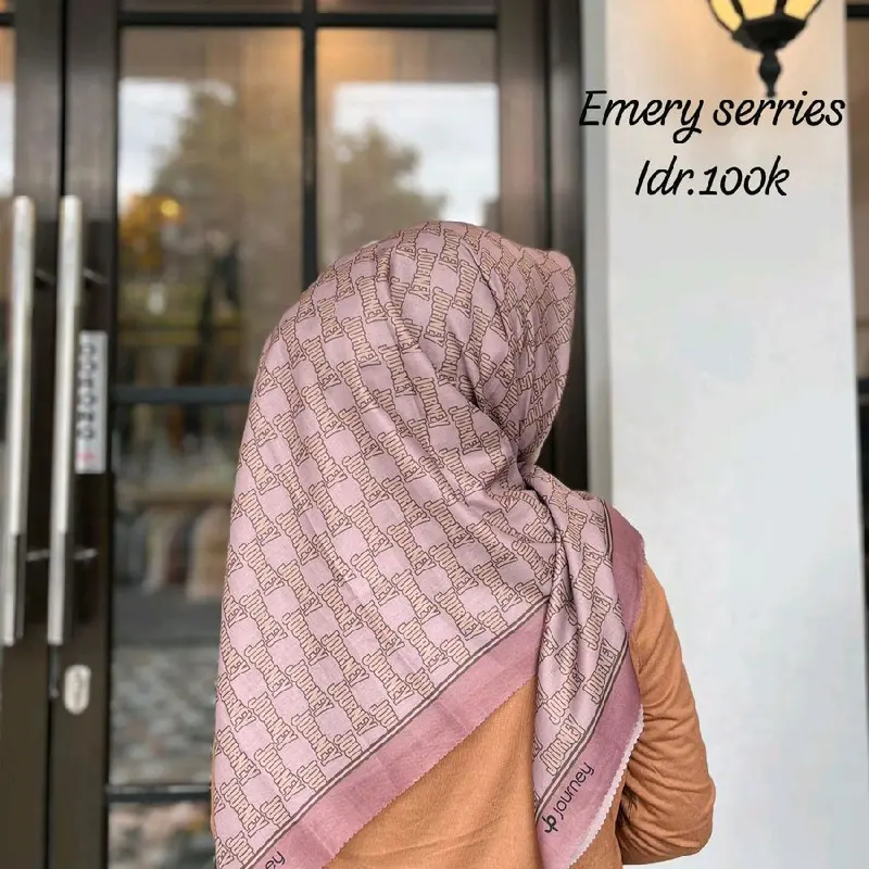 Jilbab Limited Edition Emery Series Journey Scarves - Kerudung, Square, Voal Segi Empat, Muslim, Syari, Wanita 6