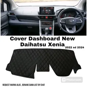 Cover Dashboard Kulit Premium New Xenia 2022up Motif Wajik Car