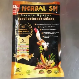 jamu ayam herbal SN kemasan @ 35 gram