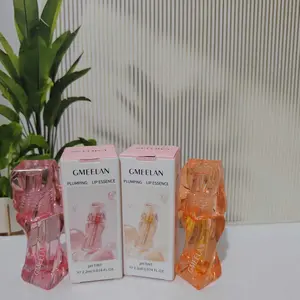 [New Launch] Gmeelan Glabridin Plumping Color-Adaptive Lip Essence 2.2ML Warna Mengikuti Ph Kulit One Swipe For Instant Shine Melembutkan Garis Bibir & Menutrisi