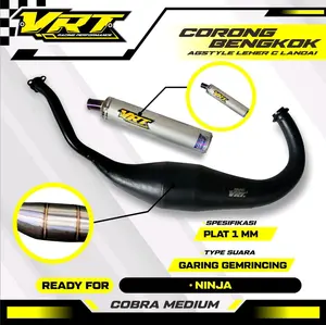 READY KNALPOT NINJA R SS RR TYPE SUPER COBRA ,  CHAMBER FULL PRESS SILINCER LAS COR ,  PRODUK VRT RACING PERFORMANCE