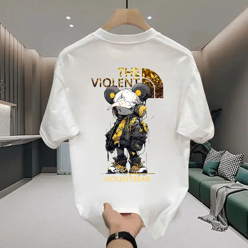 JKTee Kaos Oversize Unisex Premium – THE VIOLENT | Atasan Wanita Laki-Laki Loose-Fit Regular | Basic Vintage Retro Y2K Skena Kekinian Streetwear Style | T-Shirt Katun Premium Combed 24s | Sablon DTF Print Lengan Pendek | Anti Terawang | COD 2