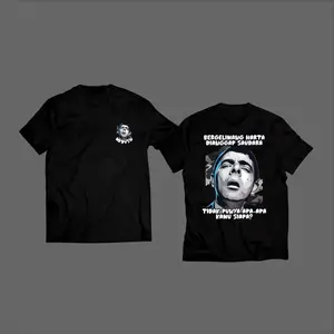 Kaos Pria Desain Quotes Kehidupan yang Reflektif tentang Harta, Relasi, dan Jati Diri