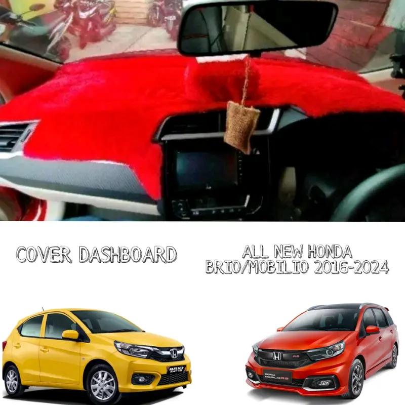 Karpet Bulu Alas Dashboard All New Honda Brio, Mobilio 2016-2024 Car 0
