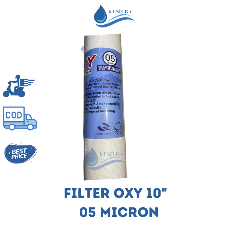 Filter Nano / Filter Sedimen 0,1 Mikron Ukuran 10 Inch High Quality 3