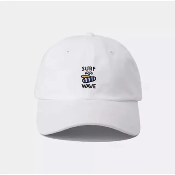 (COD) Topi Surf Wave / Topi Baseball Bordir Surf Wave Ring Besi Unisex Remaja Dewasa 3