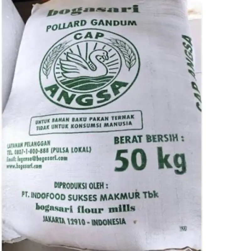 Bogasari Pollard Gandum Cap Angsa 50 kg - Bahan Baku Pakan Ternak - PT Indofood Sukses Makmur Tbk