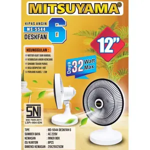 Kipas Angin Meja Deskfan 12 Inch Mitsuyama