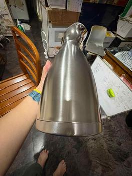 Product Review of Simple Double Layer Stainless Steel Thermal Bottle Coffee Maker Container Hot Water Bottle 1.5/2L Thermal Thermal Flask Office from M** 0