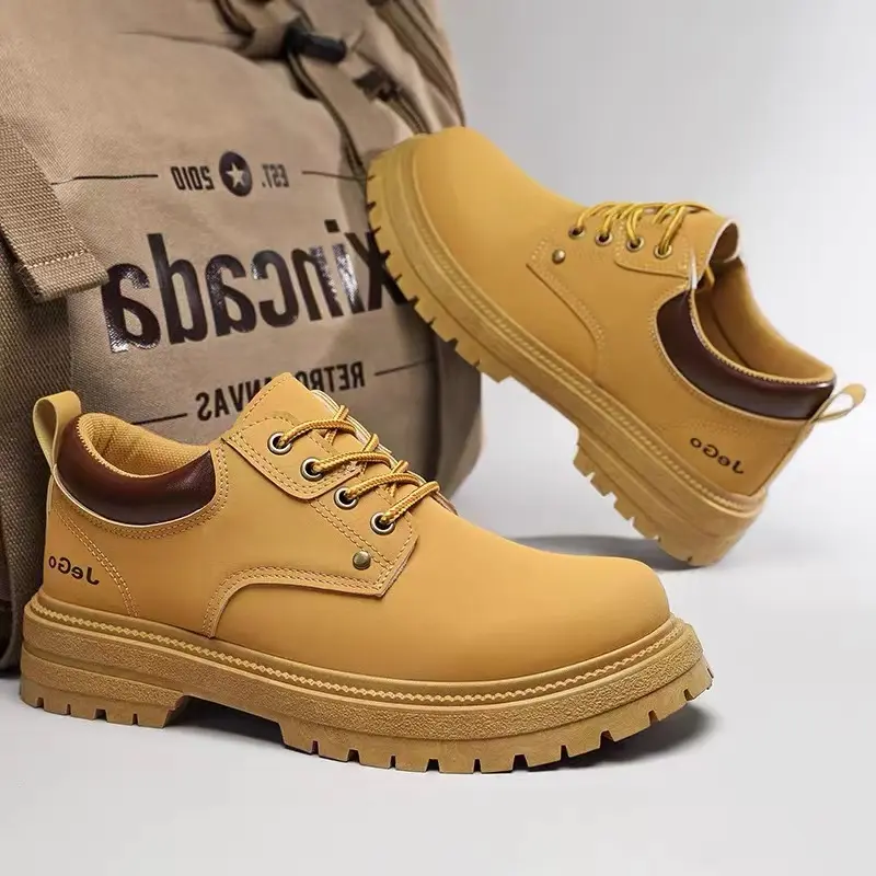 Sepatu touring pria kasual low boot cowboy boots pendek pria 5