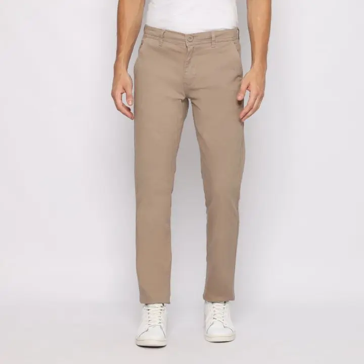 Celana Chino Pria Panjang Coksu mocca Slimfit Premium Quality Original 100% Chinos Pants Big size
