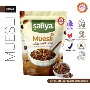 Muesli Choco Milk 420 Gram Safiya | Sereal Oat Muesli With Chiaseed