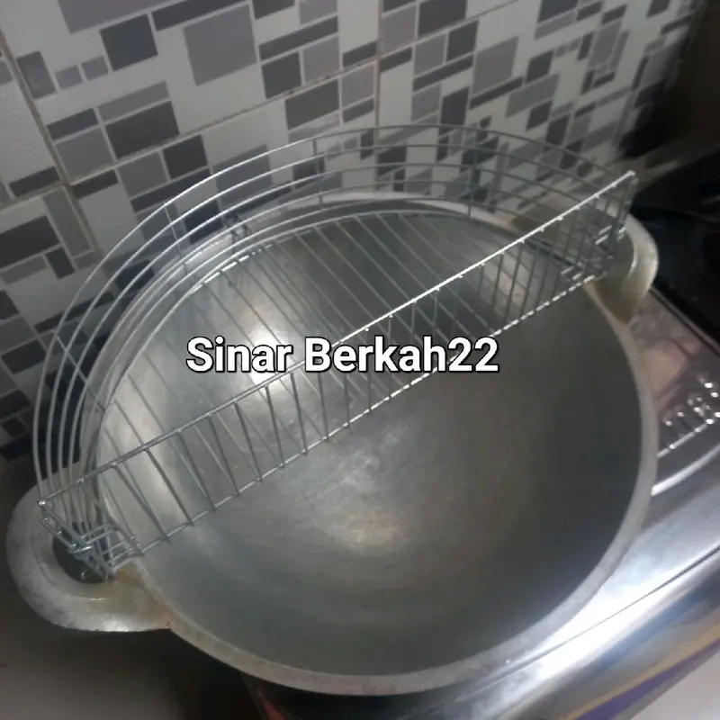 PROMO Peniris Gorengan di wajan Sebaguna +CAPITAN Anti karat & Anti korosi Tirisan Minyak goreng serbaguna 2