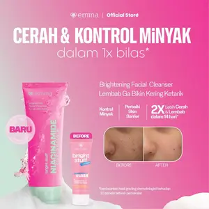 Emina Bright Stuff Face Wash - Sabun Cuci Muka Cerah Glowing