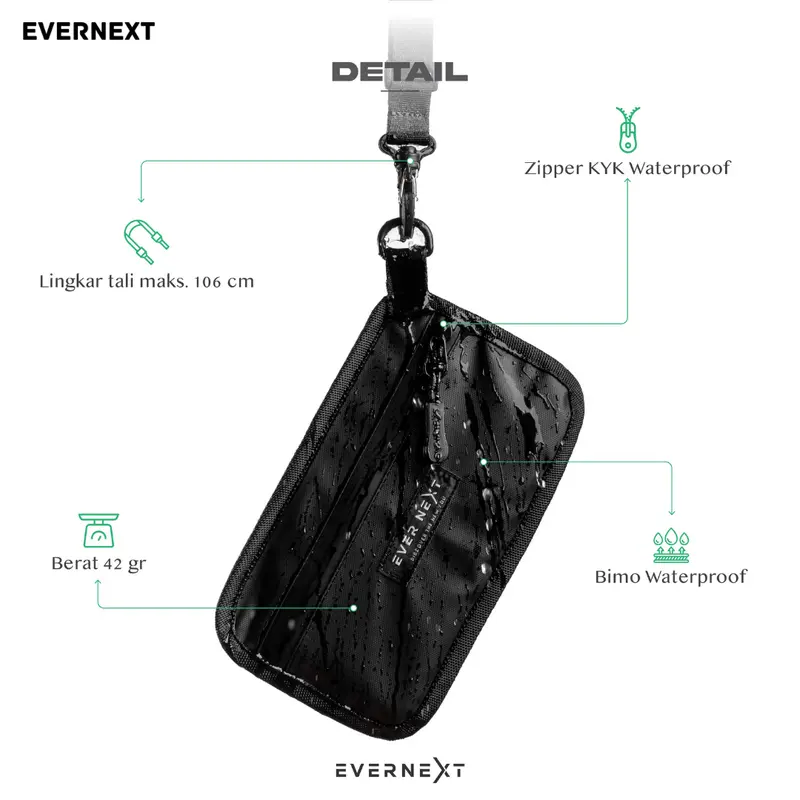 SLING PHONE AIRUZ Pouch Wallet Tas HP Waterproof 2