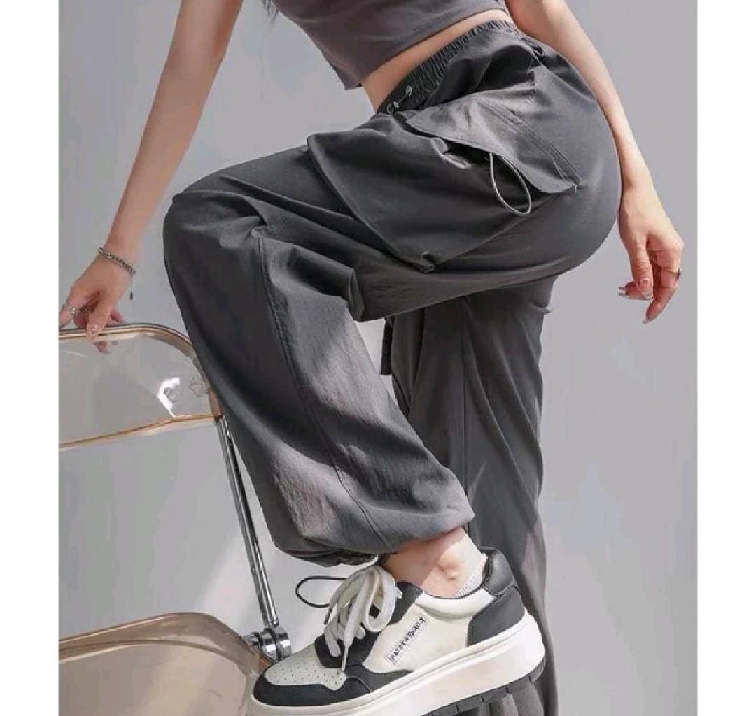 termurah Culot Cargo Tali Serut Parasut Celana Panjang