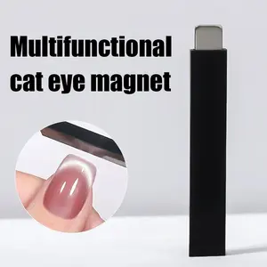 Alat Stik Magnet Cat Eye Multifungsi / Stick Magnet Cat Eye Persegi for Nail Art / Magnetstik Kuku Manikur Kualitas Tinggi for Nail Art