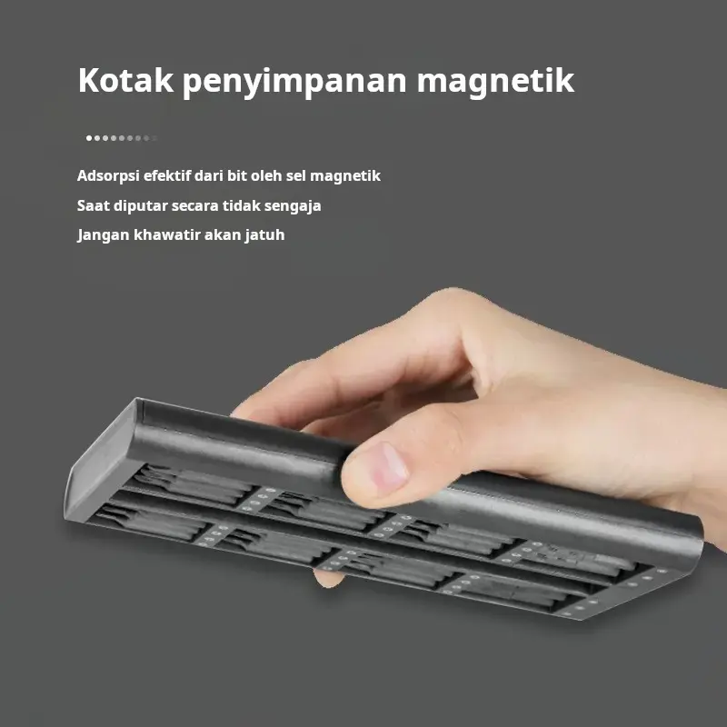 Set obeng presisi multifungsi 24 in 1 untuk pembongkaran dan perbaikan jam komputer